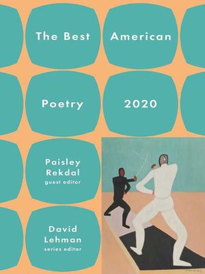 cover image of The Best American Poetry 2020